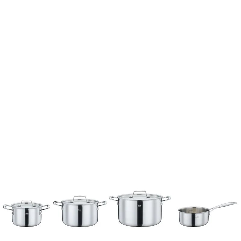 SPRING Topf-Set GOURMET 4-teilig, mit Stielkasserolle