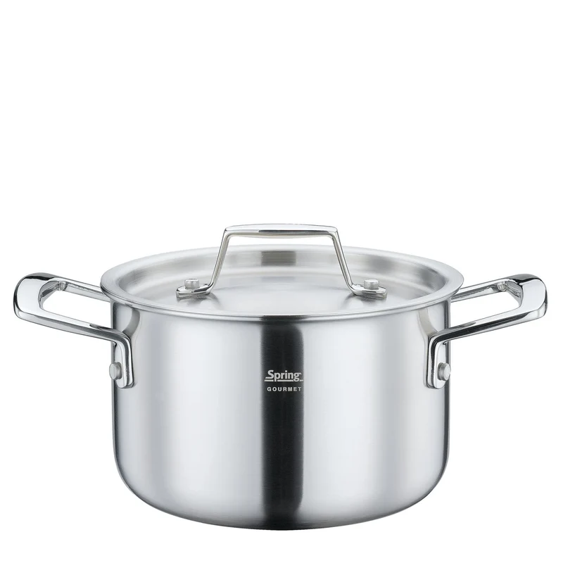 SPRING Topf-Set GOURMET 4-teilig, mit Stielkasserolle