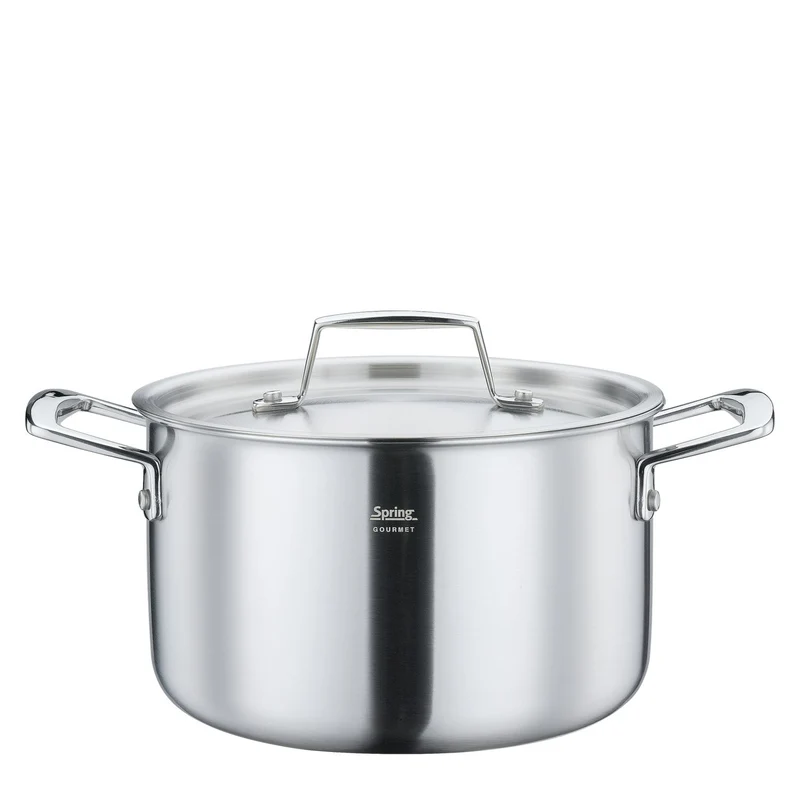 SPRING Topf-Set GOURMET 4-teilig, mit Stielkasserolle
