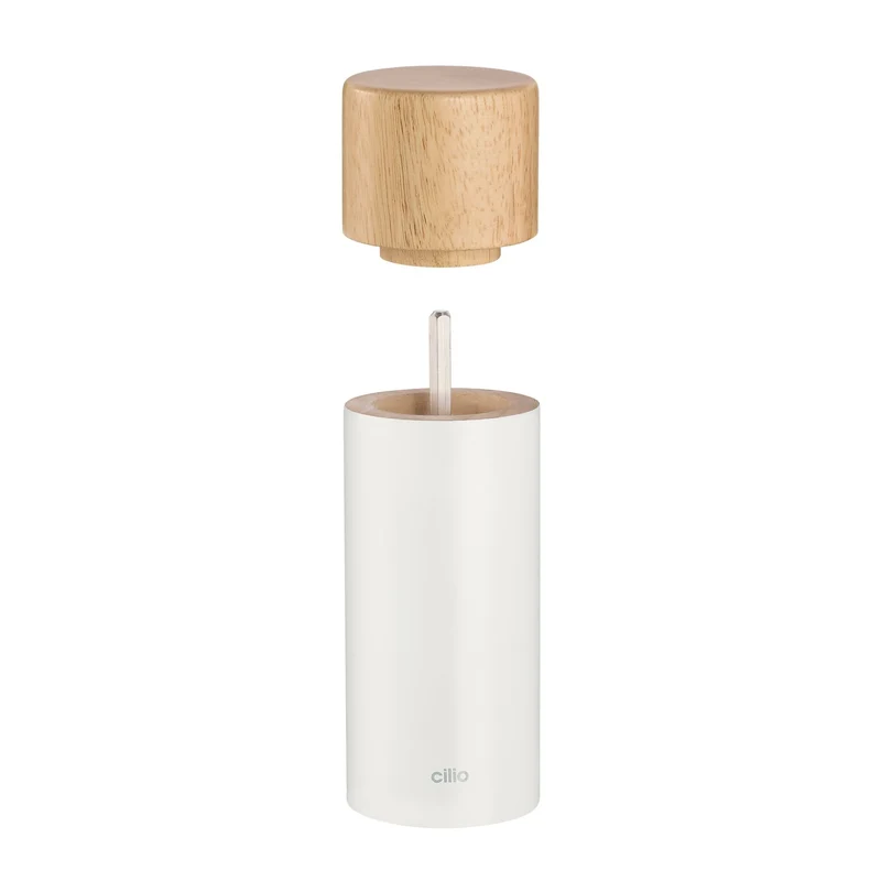 Cilio Pfeffermühle oder Salzmühle CALABRIA weiß