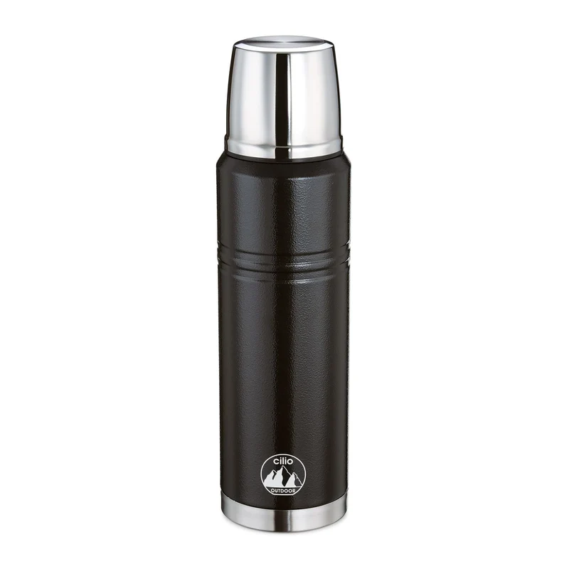 Cilio Isolierflasche MONTE 1 L schwarz