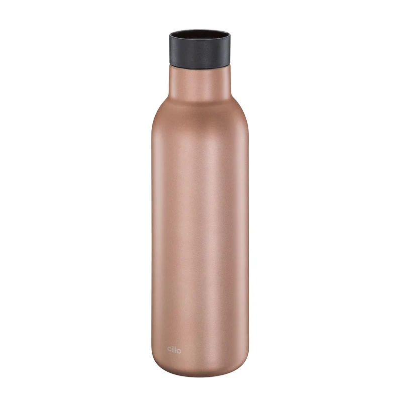Cilio Isoliertrinkflasche DELUXE 450 ml roségold matt