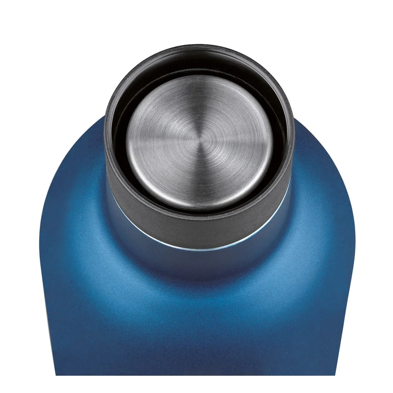 Cilio Isoliertrinkflasche DELUXE 450 ml blau matt