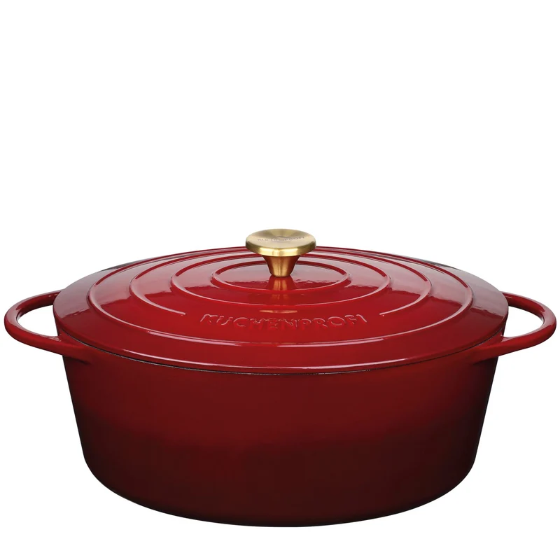 Küchenprofi Bratentopf oval, 33 cm médoc