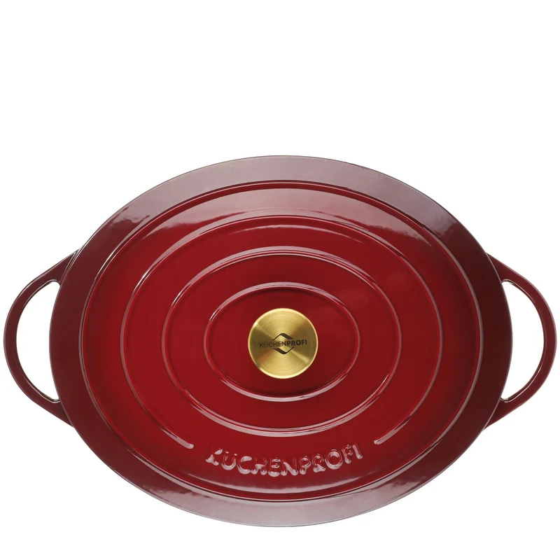 Küchenprofi Bratentopf oval, 33 cm médoc