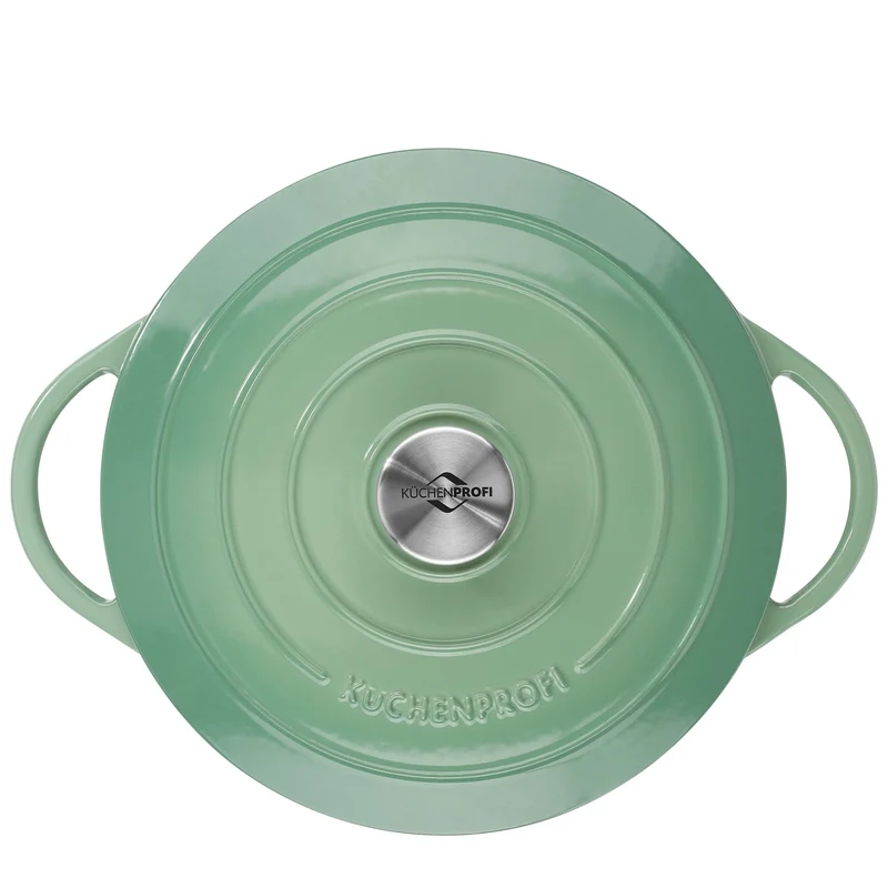 Küchenprofi Bratentopf rund, 24 cm jade