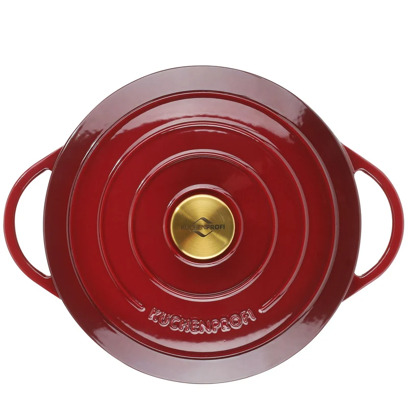 Küchenprofi Bratentopf rund, 24 cm médoc