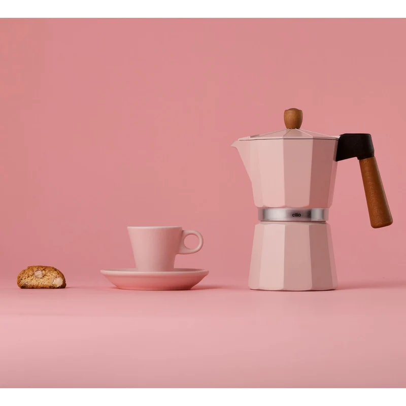 CILIO Espressotasse NAPOLI rosa
