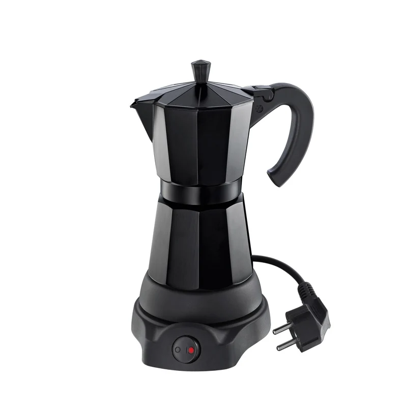 Cilio Espressokocher CLASSICO 6T elektrisch, schwarz