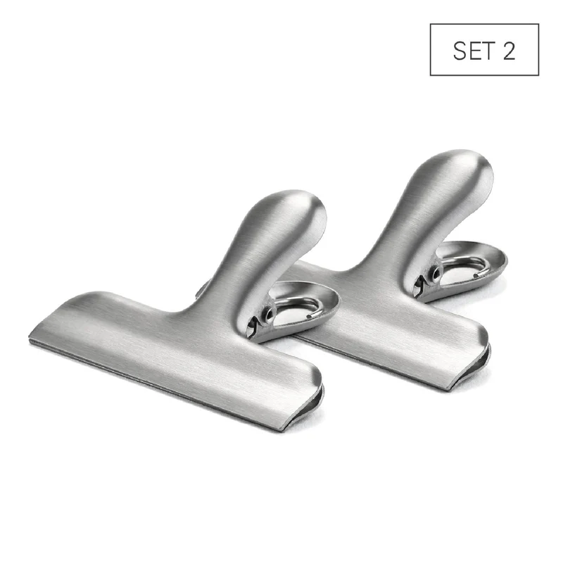Weis Verschlussklammern breit - Set 2
