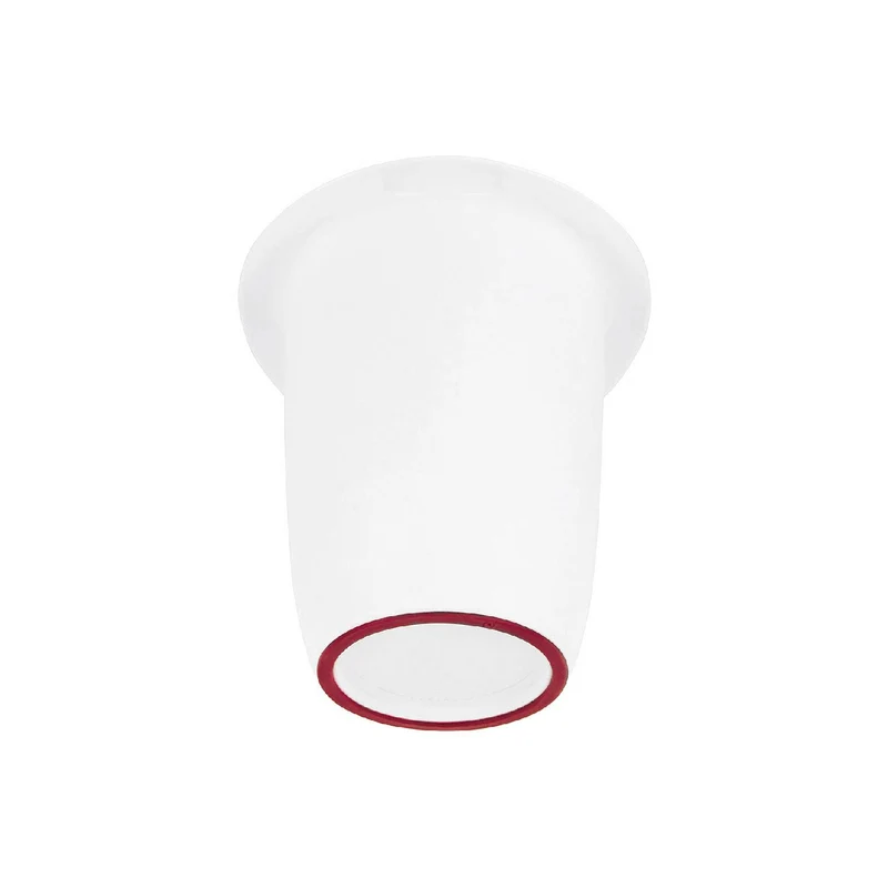 Quirltopf mit zweigeteiltem Deckel, 1 l, rot