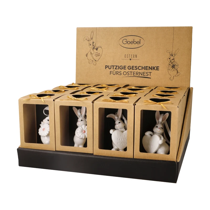Goebel Display Snow White Minis Thekendisplay sortiert