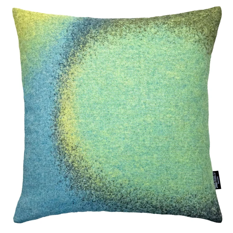 Eagle Products Kissenbezug AURORA, 40x40 cm, anthra, neon, türkis