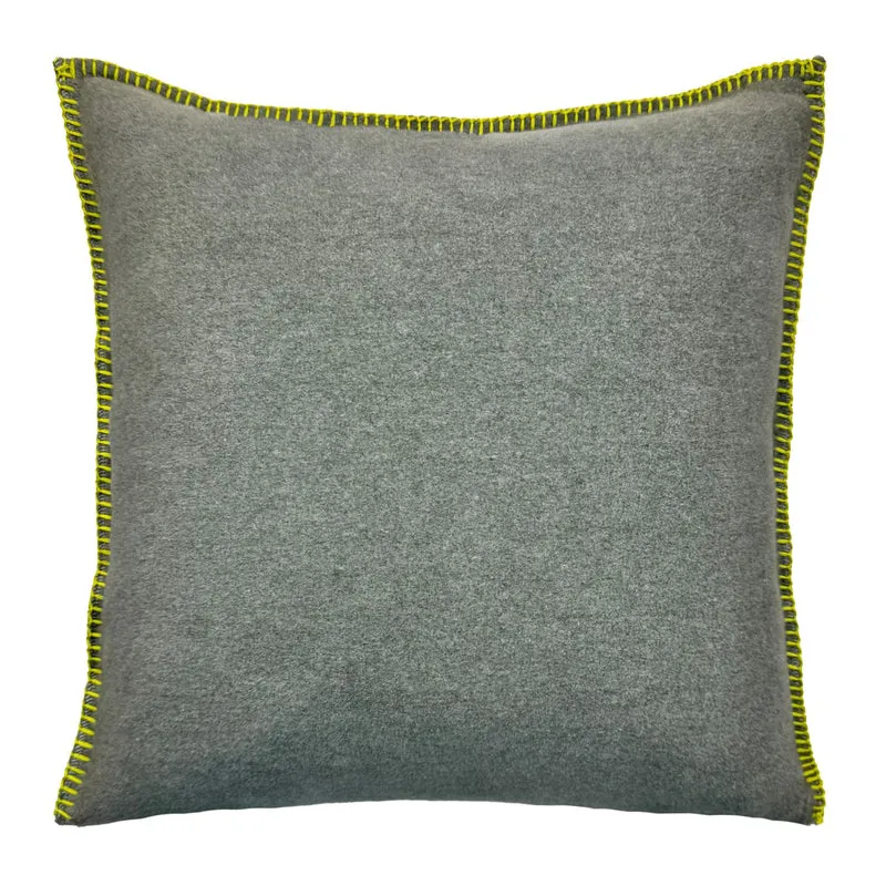 Eagle Products Kissenbezug LISSY , 40 x 40 cm, agave, Kammstich lime