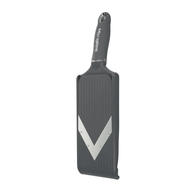 Microplane - Verstellbarer V-Hobel - Pure Cut Anthrazit Grau