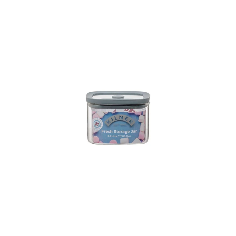 Kilner Glas Vorratsbehälter - Quadratisch, 500 ml