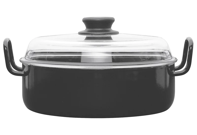 Schmorpfanne Omas Ø24 mit Glasdeckel