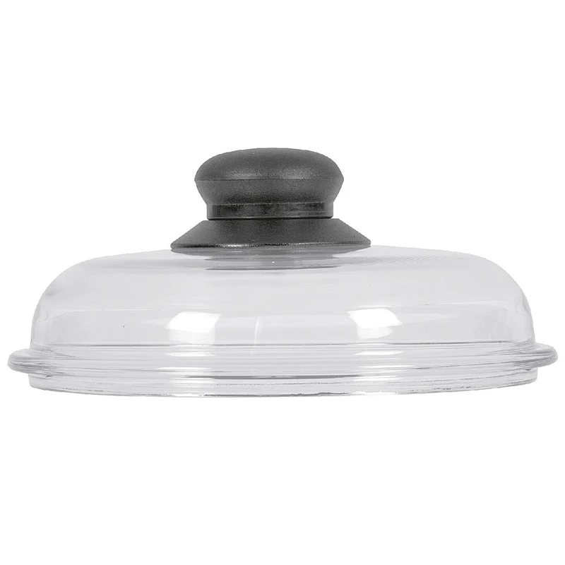 Glasdeckel 16cm m.Knopf
