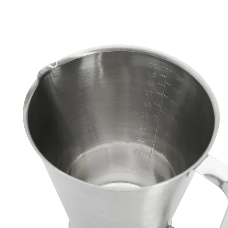 De Buyer MESSBECHER MIT RINGFUß UND AUSGIEßER, Ø 13,5 CM