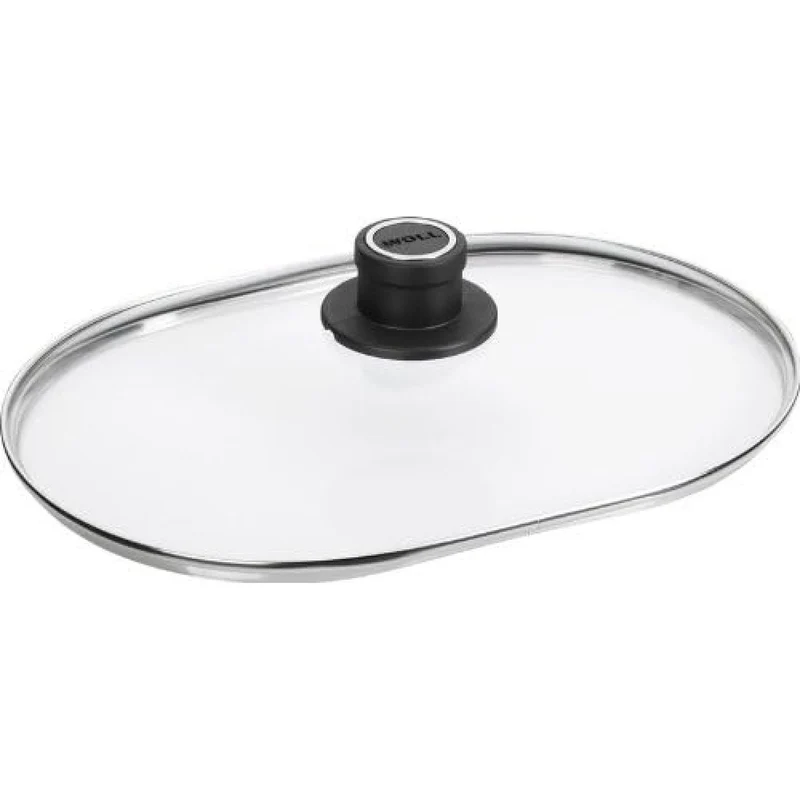 Woll Deckel, Glas, transparent, 32 x 42 x 4 cm