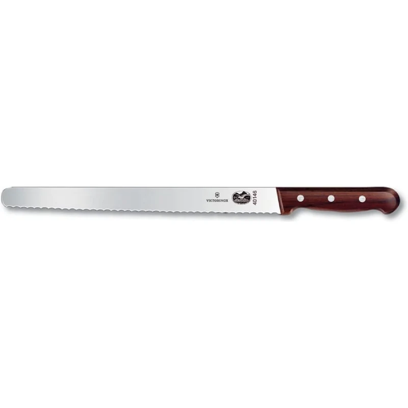 Victorinox Schinkenmesser Wellenschliff, Ahorn modifiziert