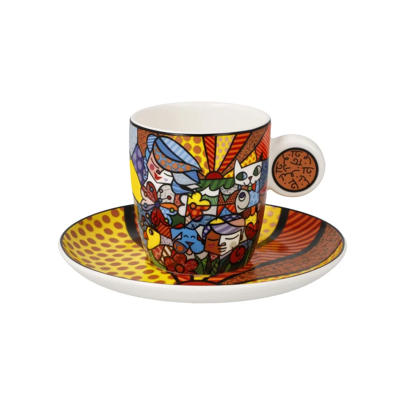 Goebel Romero Britto Garden Espressotasse
