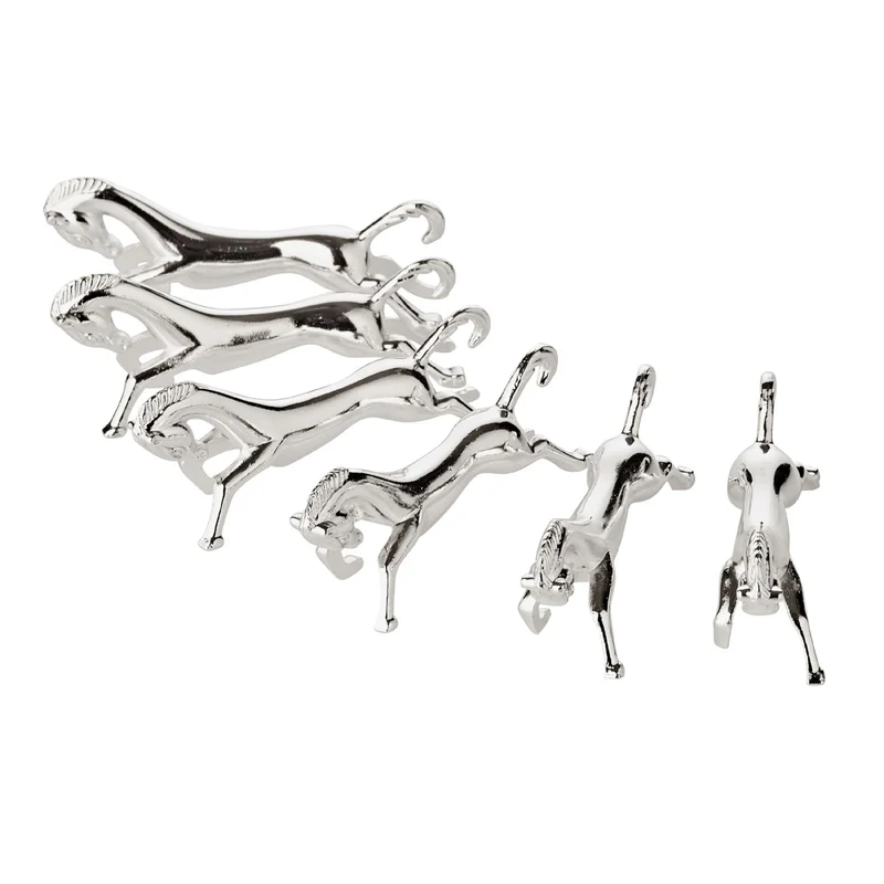 EDZARD Messerbank Horse 6er Satz L 8 cm