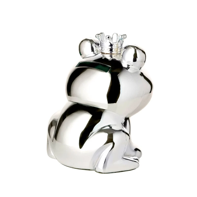 EDZARD Spardose Froschkönig H 9 cm