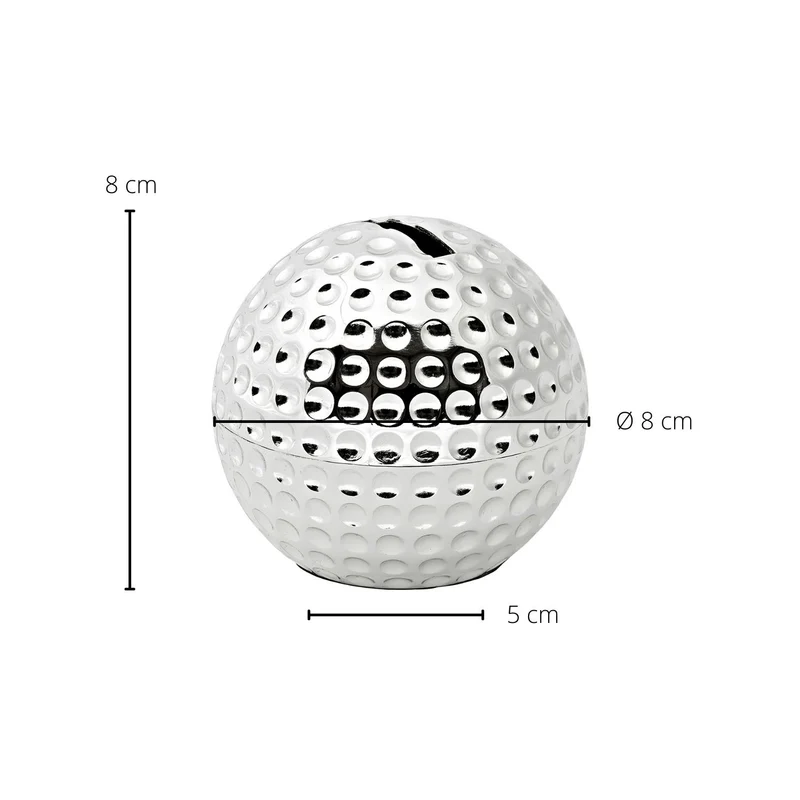 EDZARD Spardose Golfball H 8 cm