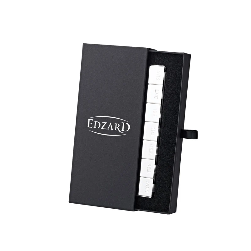 EDZARD Pillendose 7 Tage L 15 cm