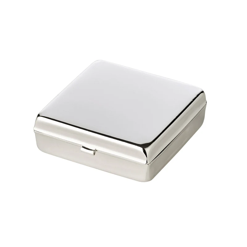 EDZARD Pillendose Lydia 5x5 cm 2 Fächer