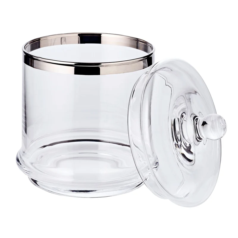 EDZARD Glasdose Lia mit Deckel, 3teilig H 29 cm