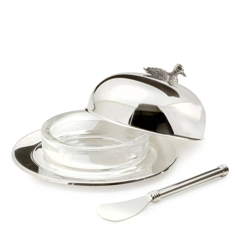 EDZARD Buttergl. Ente m. Messer Ø 14 cm