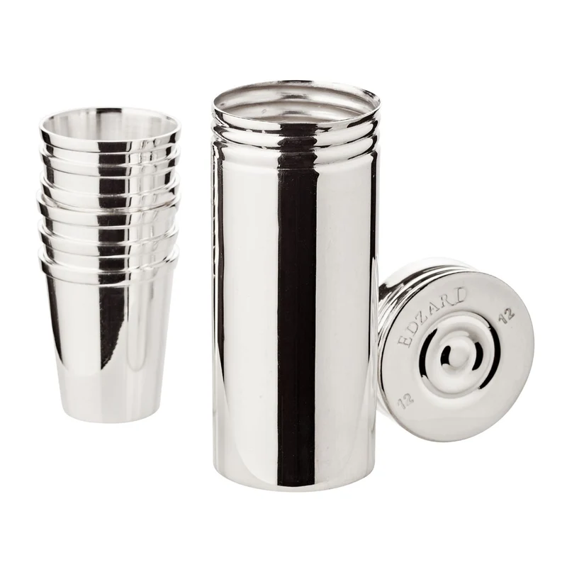 EDZARD Schnapsbecherset 6teilig mit Box Moya H 5 cm