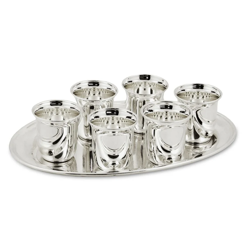 EDZARD Schnapsset 7-tlg 4 cl L 22 cm