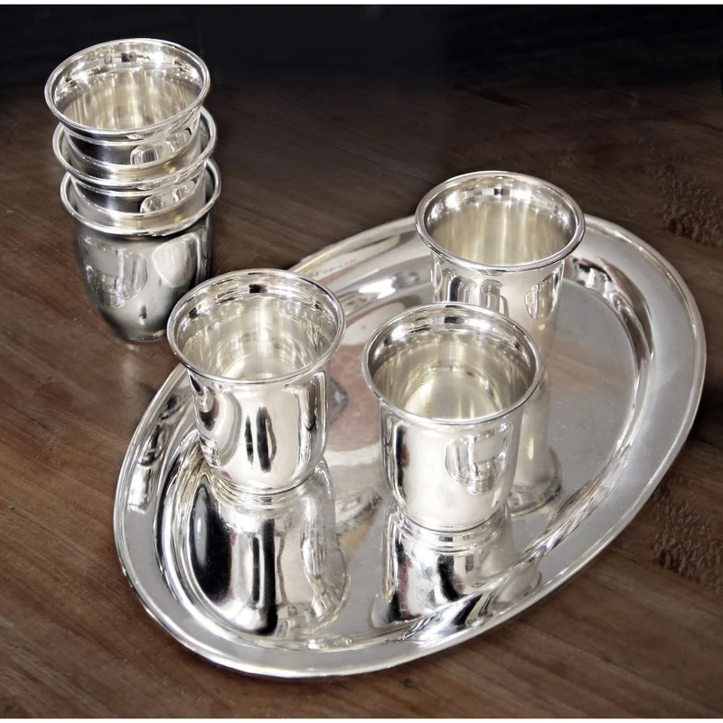 EDZARD Schnapsset 7-tlg 4 cl L 22 cm