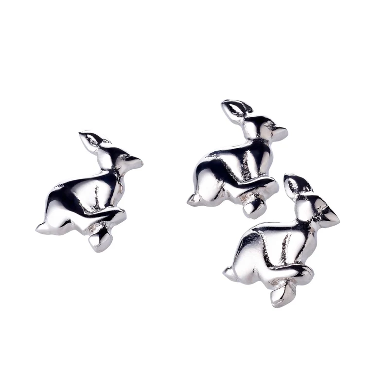 EDZARD Kerzenpin Hase 4er Satz H 4 cm