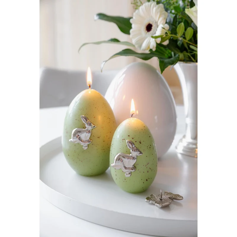 EDZARD Kerzenpin Hase 4er Satz H 4 cm