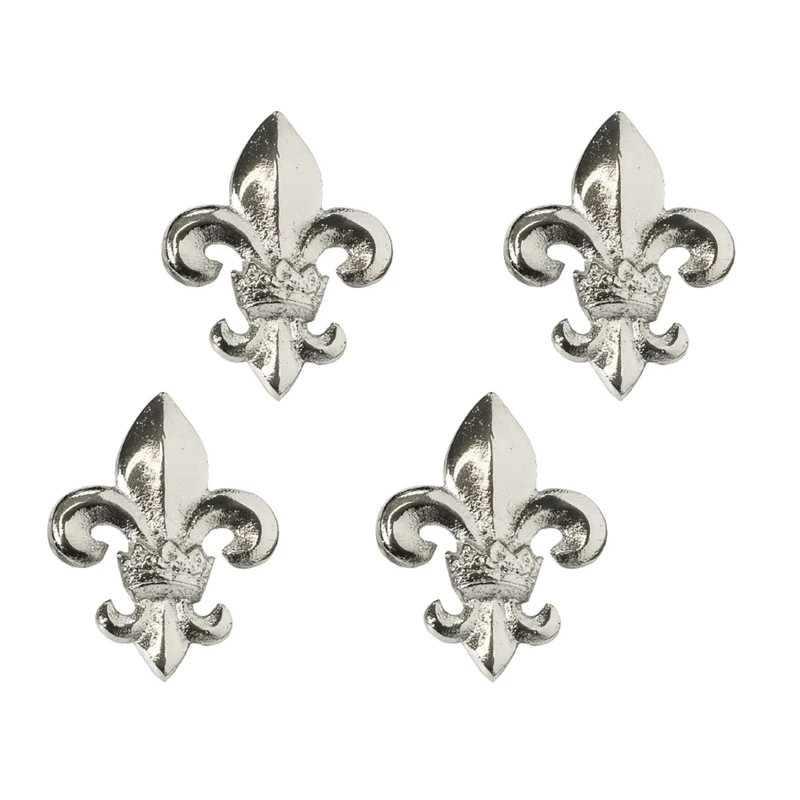 EDZARD Kerzenpin Lilie 4er Satz H 6,5 cm