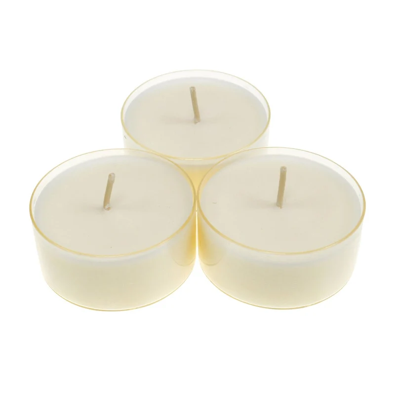 EDZARD 8 Maxiteelichter Natural, Raps, eco-friendly