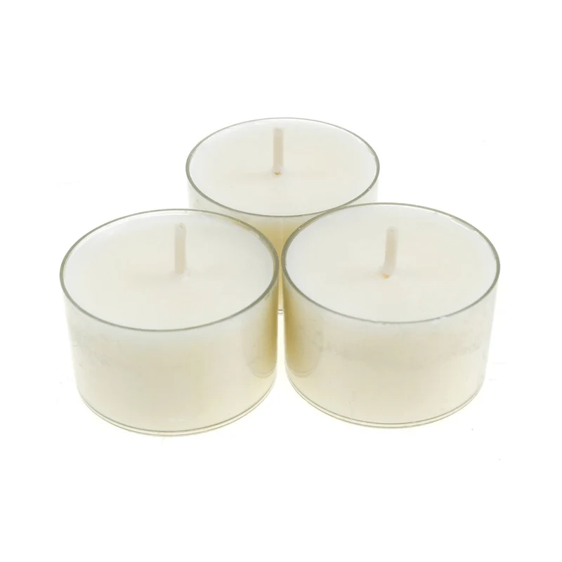 EDZARD 18 Teelichter Natural, Raps, eco-friendly