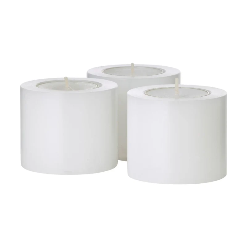 EDZARD Teelichthalter Cornelius 3er Set Ø 6 cm / H 5 cm