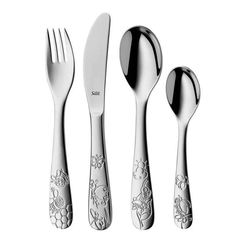 Silit Trend Kinderbesteck-Set, 4-teilig
