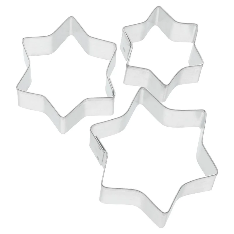 Kaiser Terrassen-Ausstechform-Set 3-teilig Stern