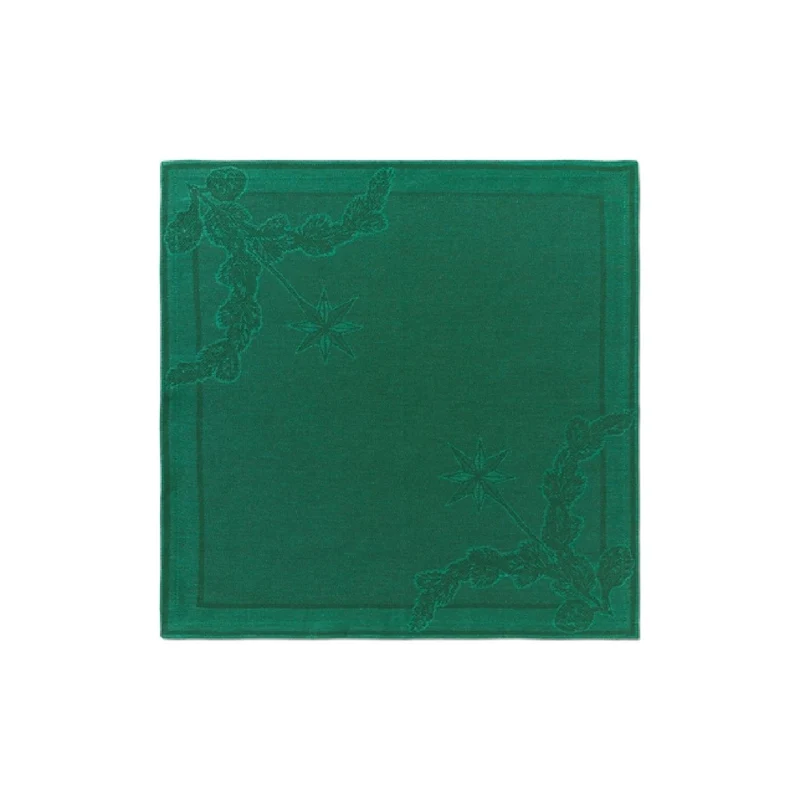 Royal Copenhagen Star Fluted Serviette Grün 45x45cm 2 Stk.