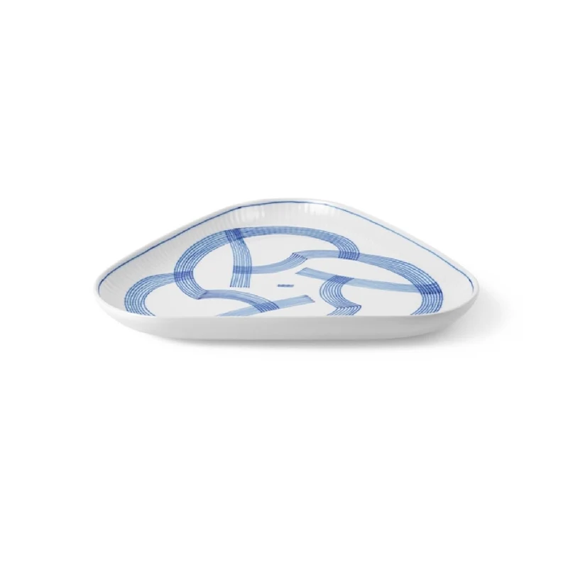 Royal Copenhagen Motif Dreieckige Schale 23cm