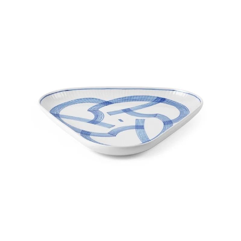Royal Copenhagen Motif Dreieckige Schale 23cm