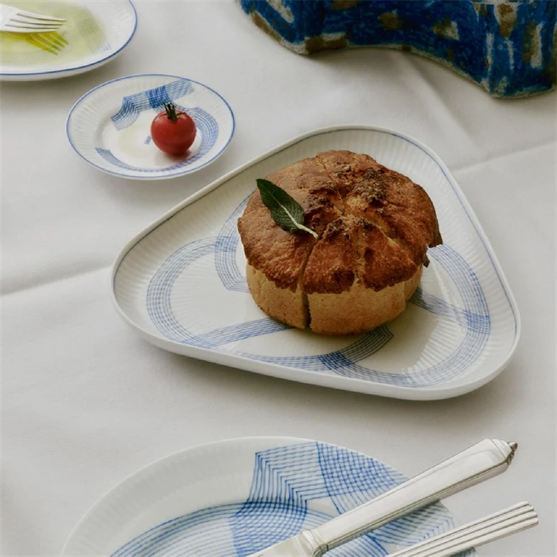 Royal Copenhagen Motif Dreieckige Schale 23cm