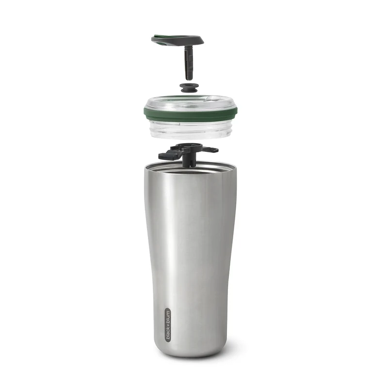 BLACK + BLUM Travel Tumbler Edelstahl, Olive, 600 ml