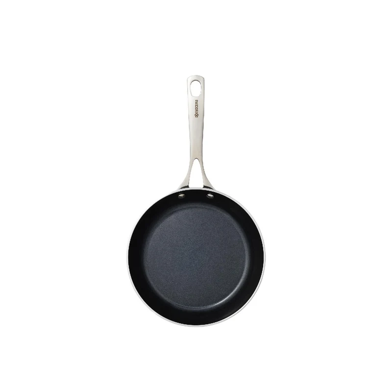 KYOCERA Bratpfanne mit Keramikbeschichtung, 20 cm, Edelstahlgriff